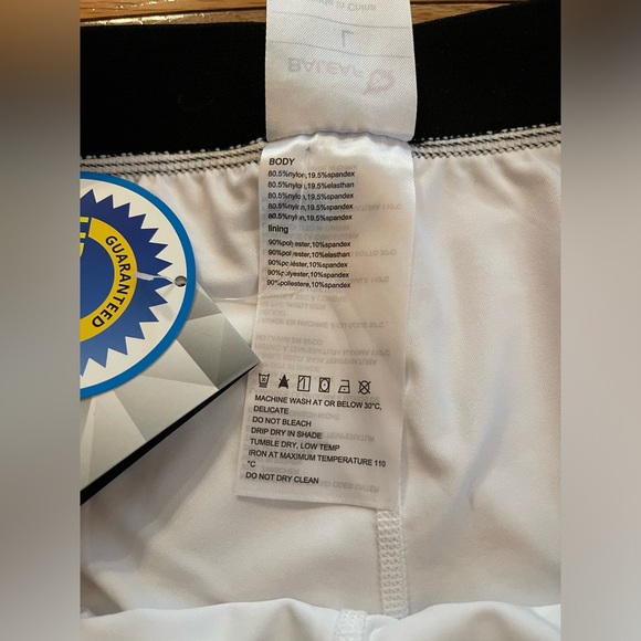 NWT BALEAF White Tennis UPF 50+ Skirt Shorts Skort Women’s Large - Picture 2 of 8